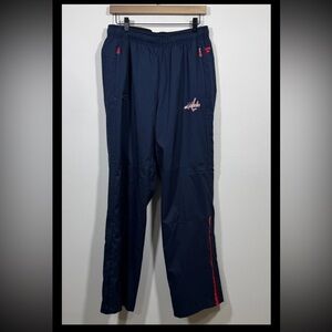 Fanatics NHL Washington Capitals Authentic Pro Practice Pants Size L Windbreaker